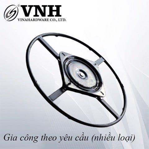 Mâm xoay ghế Vinahardware, sơn đen tĩnh điện - TT250482