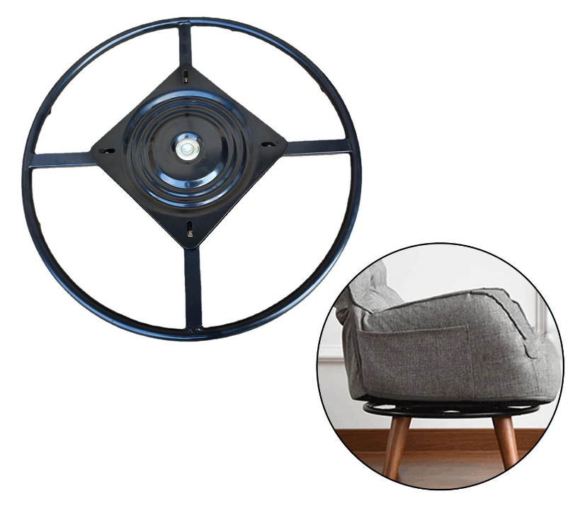 Mâm xoay ghế Vinahardware, sơn đen tĩnh điện - TT250482