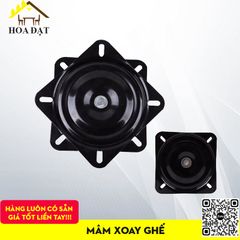 Mâm xoay ghế Vinahardware, màu đen - TT160B2