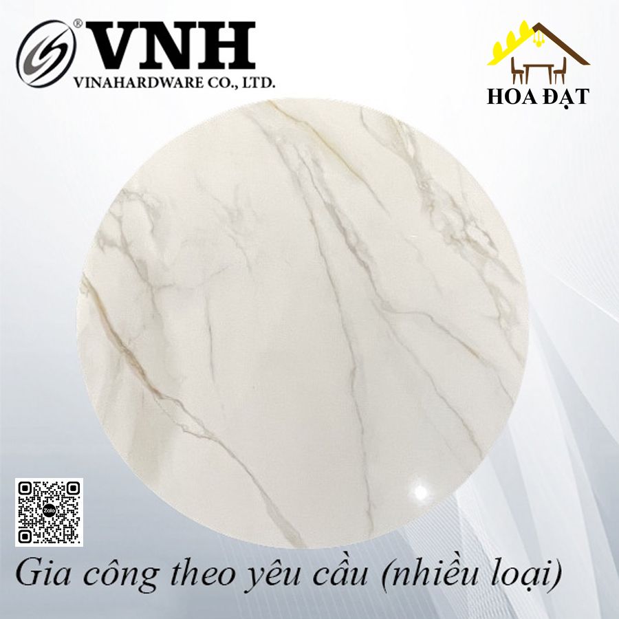 Mặt đá Ceramic màu trắng