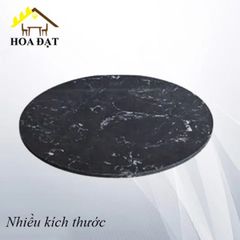 Mặt bàn đen vân trắng Vinahardware, đá nhân tạo - VNH60015
