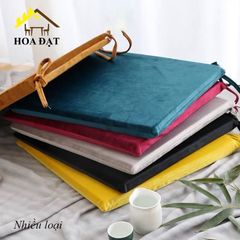 Mặt nệm vải, ghế dây buộc Vinahardware, màu đen - VNH1235B