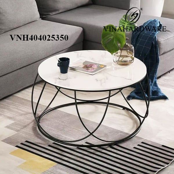 Mẫu bàn sofa Vinahardware mặt đá