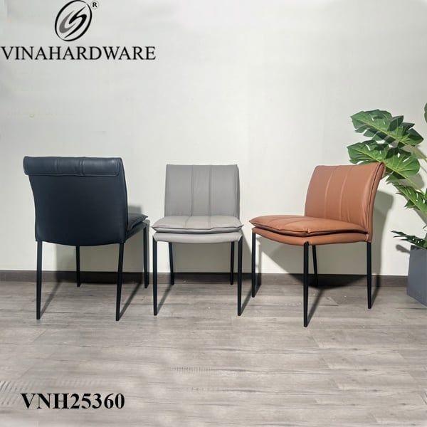Mẫu khung ghế ăn bọc da cao cấp Vinahardware