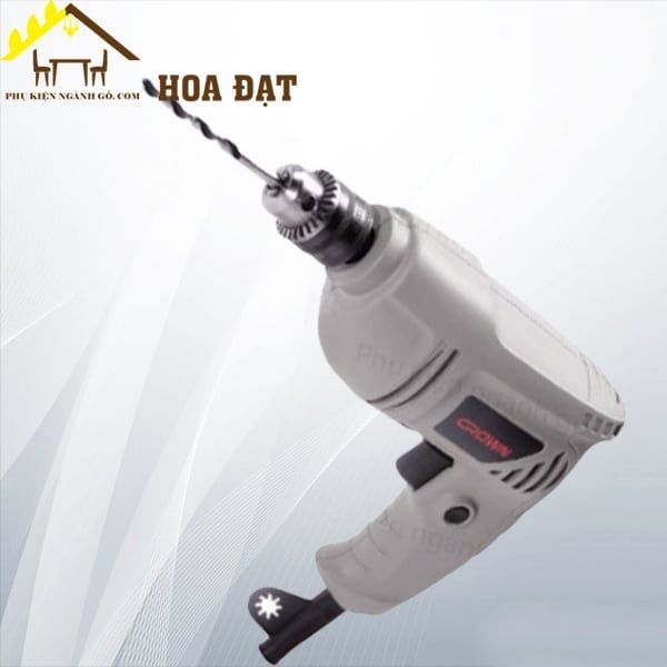 Máy khoan điện Crown, 600W, đầu 13mm