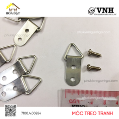 Móc treo tranh 2 lỗ, màu trắng Vinahardware - P28T