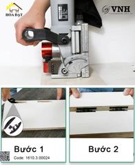 Mộng ngàm âm dương, nhựa trắng - Tắc kê liên kết nhựa Vinahardware sản xuất - VNH002T