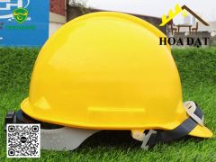 Mũ bảo hộ VNH có núm vặn (vàng, trắng) - Đồ bảo hộ lao động