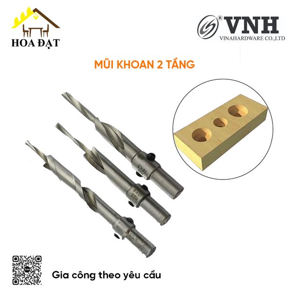 Mũi khoan 2 tầng - MK2T913D