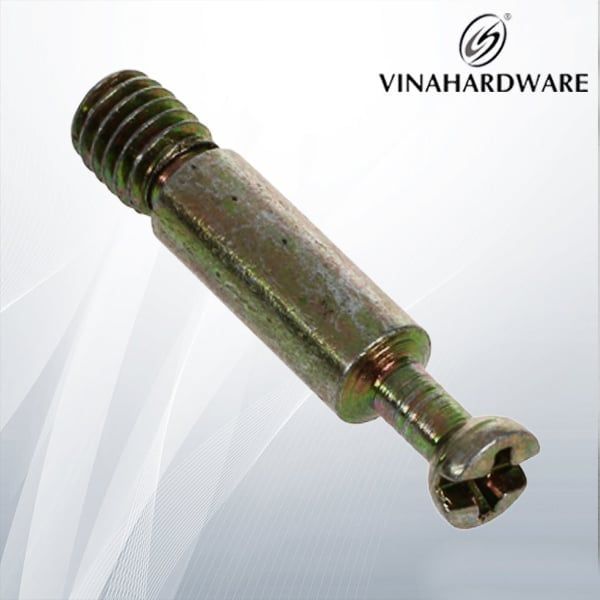 Cốt bulong ốc liên kết bảy màu ren nhuyễn Vinahardware (nhiều kích thước) CC002C15