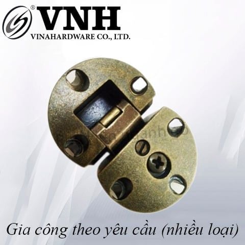 Bản lề âm số 8 loại lớn màu giả cổ Vinahardware H147