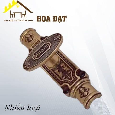 Chốt gài cửa Clemon màu giả cổ 2,5m cửa đi không khoá CG09982-CG09982