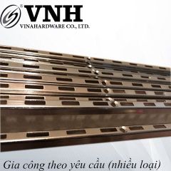 Thanh ray gắn tường Vinahardware 2000mm TR2000Z (cây)-TR2000Z