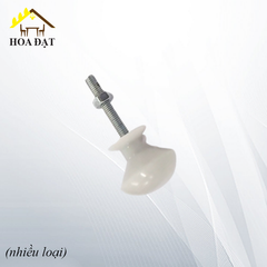 Núm gù nhựa Vinahardware phi 15 cao 20 kèm bulong 4x26 HD0026N-HD0026N