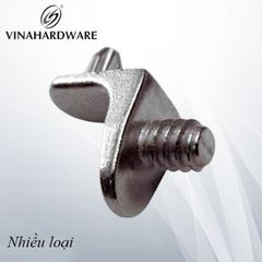 Chốt đỡ kệ tủ có ren Vinahardware CDKT011Z2