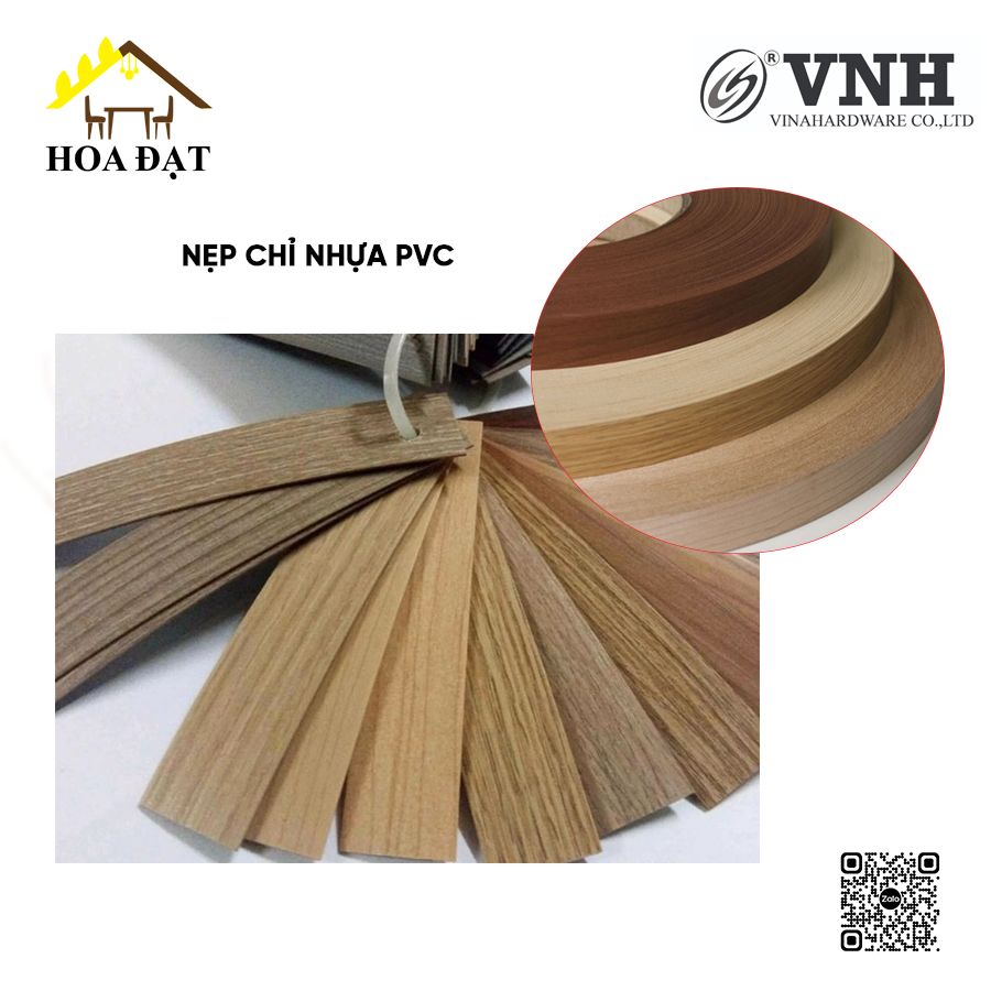 Nẹp chỉ PVC dán cạnh, bản 43 - VNH101SH43