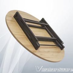 Khung bàn xếp gọn Vinahardware D1000xR1000xC730mm cho mặt ván tròn 1500mm VNH365070