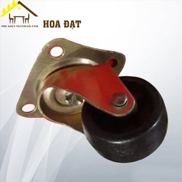Bánh xe tủ Vinahardware phi 25 màu đen CT0025-CT0025