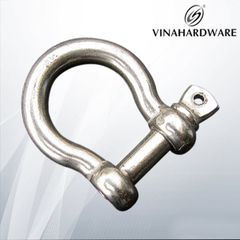 Móc khóa treo carabiner số 6 Vinahardware dài 60mm AH0006-AH0006