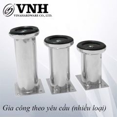 Chân ghế sofa Vinahardware phi 50mm, inox 201 - VNH104D150
