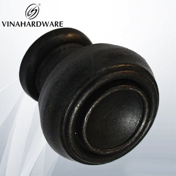 Núm tay nắm tủ màu đồng cổ Vinahardware loại 30mm HD2011