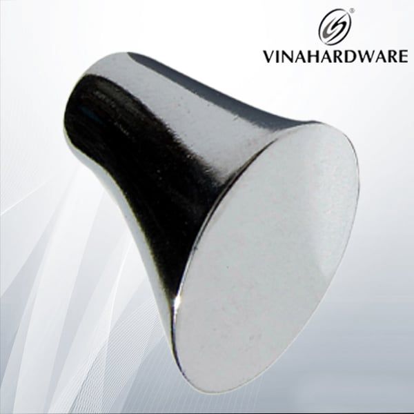 Núm tay nắm tủ Vinahardware mạ crom 18*15mm VN1 HD0073