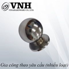 Tay nắm tủ loại Gù bi màu trắng Vinahardware - HD1010I