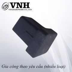 Nút nhựa chân bàn vuông Vinahardware,màu đen-PB40B-Kg