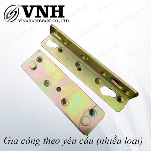 Bộ pat ( bas) giường bảy màu Vinahardware (pat vuông: 132*25mm - pat thẳng: 130*38mm)-BB1301Z23