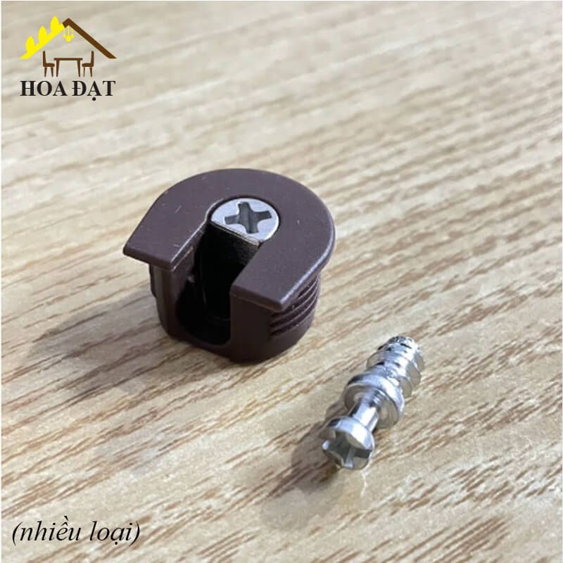 Chốt đỡ kệ nhựa màu nâu Vinahardware CC31N1-CC31N1