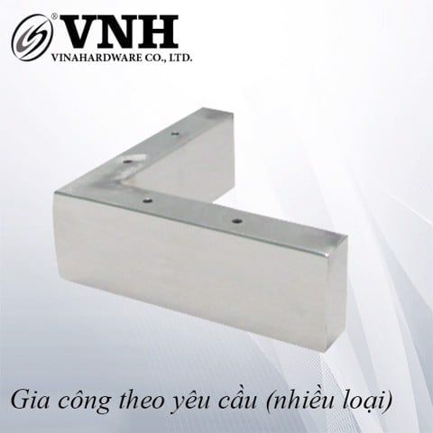 Chân ghế sofa chữ L Vinahardware, rộng 150mm - VNH5050R150