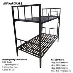 Giường tầng Vinahardware 1000x2000mm