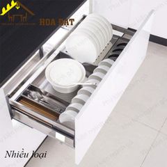 Giá kệ chén đĩa inox hộp gắn cánh - nhiều kích thước - VNR VNH0057R900a