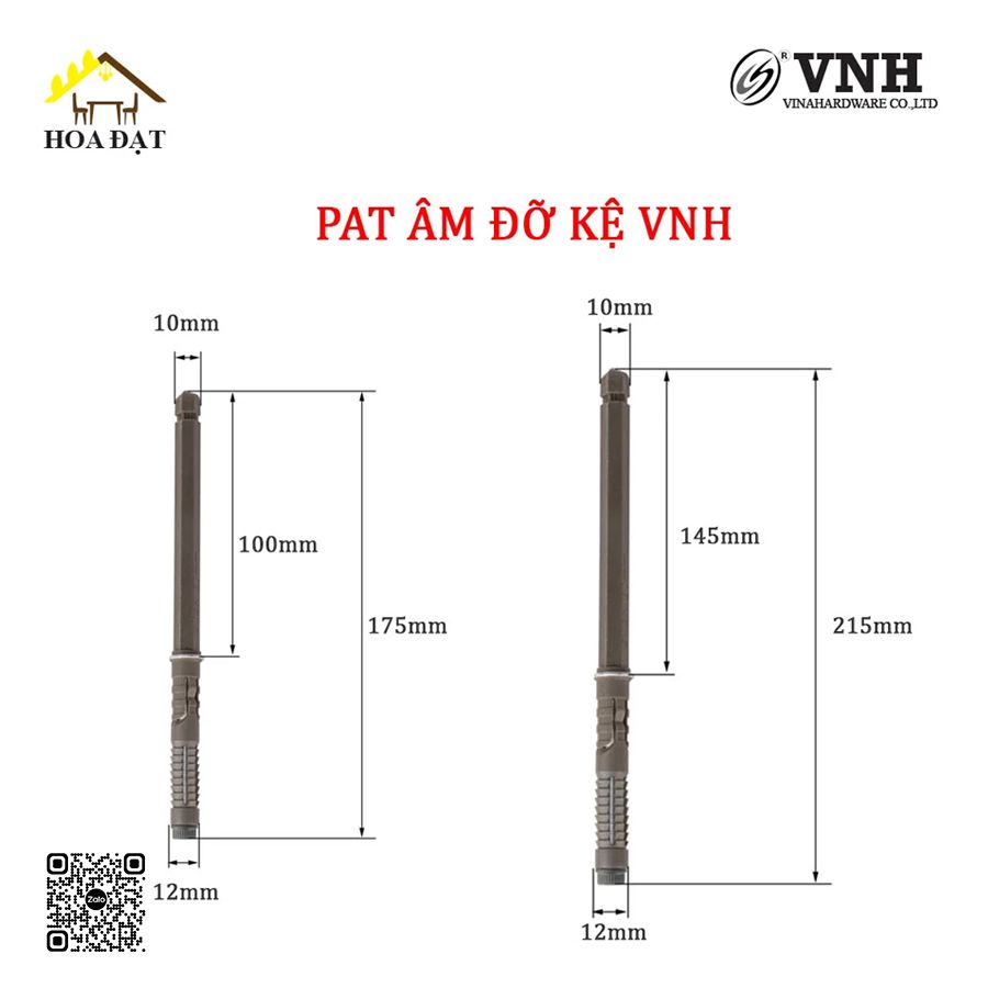 Pát âm đỡ kệ (nhiều kích thước) VNH USS903Z100