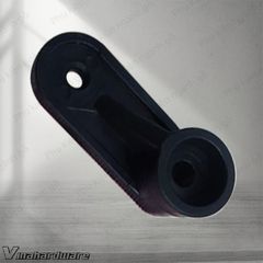 Pat ( Bas) nhựa ovan Vinahardware kích thước 20x52mm lỗ vis 4 , lỗ 6 màu đen BP2052-BP2052
