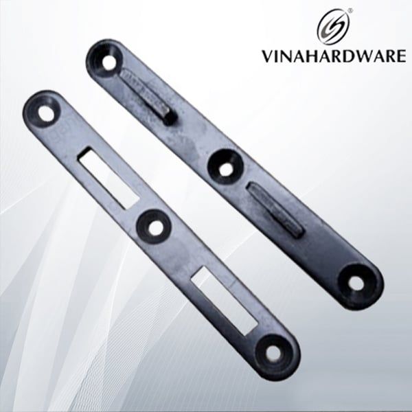 Pat (bas)giường đen Vinahardware loại 128x17x4 -BB01010