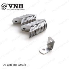 Pat ( bas) ke vuông màu trắng 2 lỗ Vinahardware kích thước 17.4*17.4mm P1616-P1616