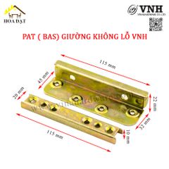 Pat ( Bas) giường không lỗ Vinahardware - BB1011KL