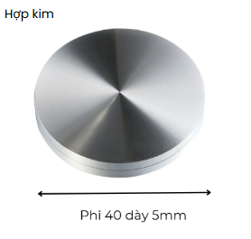 Bas nhôm kính Vinahardware phi 40 dày 5mm - BNK405