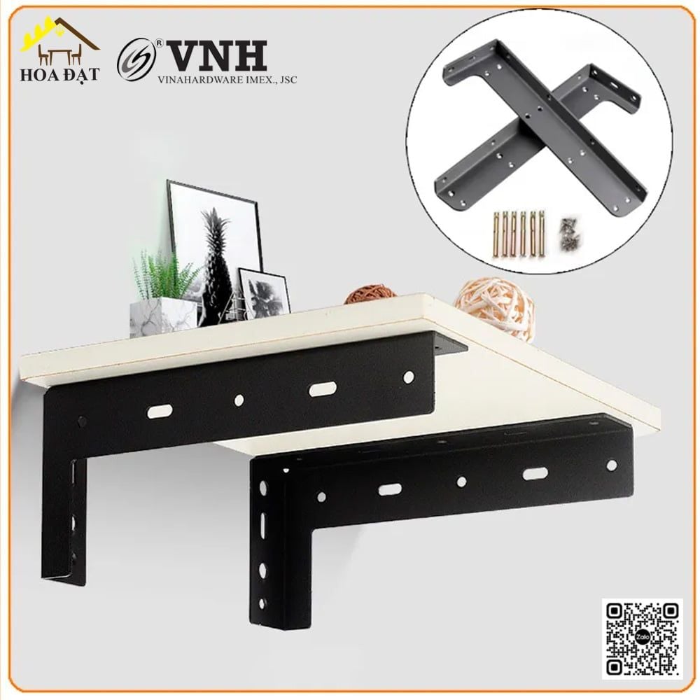 Pat (Bas) sắt bàn trang điểm Vinahardware, sơn đen mờ - VNH4501013