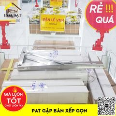 Pat ( bas) gập bàn xếp gọn Vinahardware size 14'', inox 201 P45I14-P45I14