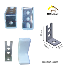 Pat ( Bas) ke vuông nhỏ có nắp đậy màu xám Vinahardware BV859431Z3X-BV859431Z3X