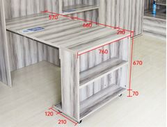 Phụ kiện xếp gọn bàn thông minh Vinahardware - Tay gập bàn - P1200G