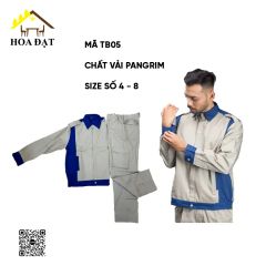 Quần áo bảo hộ vải Pangrim HQ, quần túi hộp - Đồ bảo hộ lao động