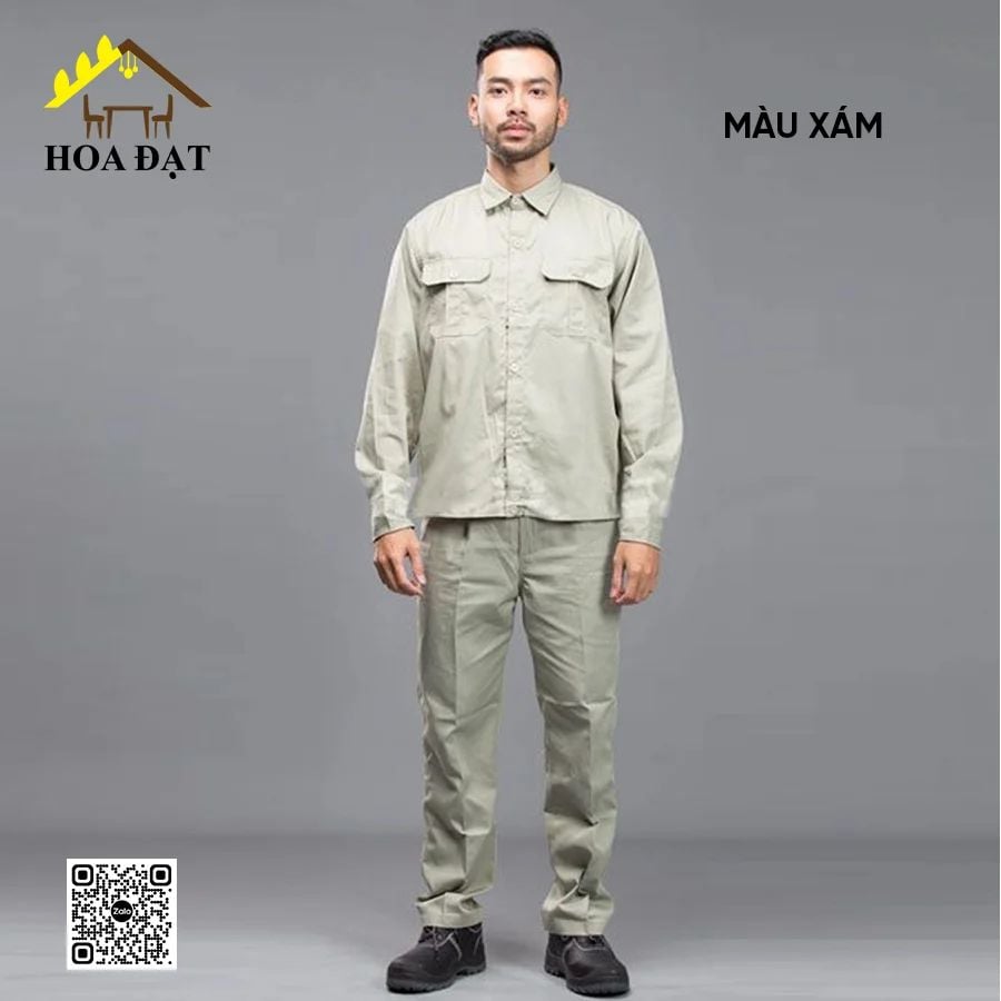 Quần áo kaki, áo lẻ 95k - Đồ bảo hộ lao động