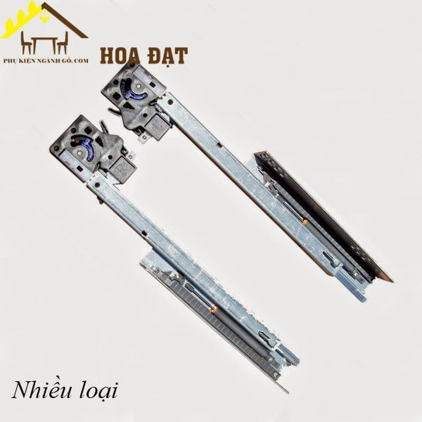Ray âm giảm chấn 2 tầng Vinahardware, dài 550mm, có khóa VN1 UDS0247550LZ1