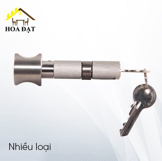 Ruột khóa Vinahardware 1 đầu vặn 1 đầu chìa 65mm - KT0065HL