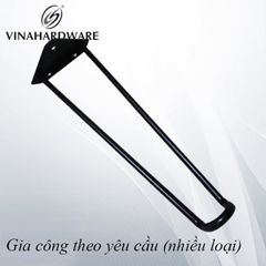 Chân bàn sắt kiểu Vinahardware, nan đặc , 400mm-SP028356