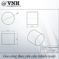 Trụ sắt Vinahardware loại D30x10 VNH29236491-VNH29236491