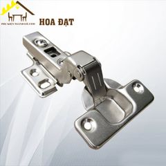 Bản lề nắp bật giảm chấn Vinahardware loại cong nhiều thân ngắn cup 35mm VNH H0019C-H0019C